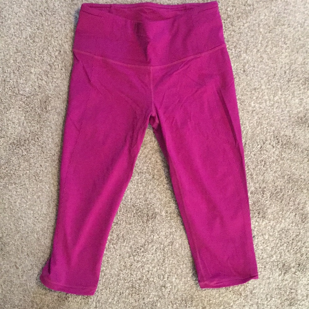 Pink LuluLemon leggings